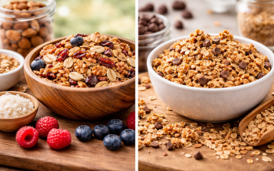 Granola artesanal vs granola industrial: diferencias reales